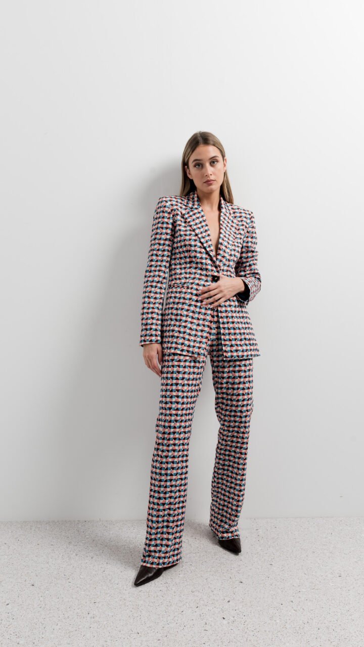 PANTALÓN ESTAMPADO GEOMÉTRICO
