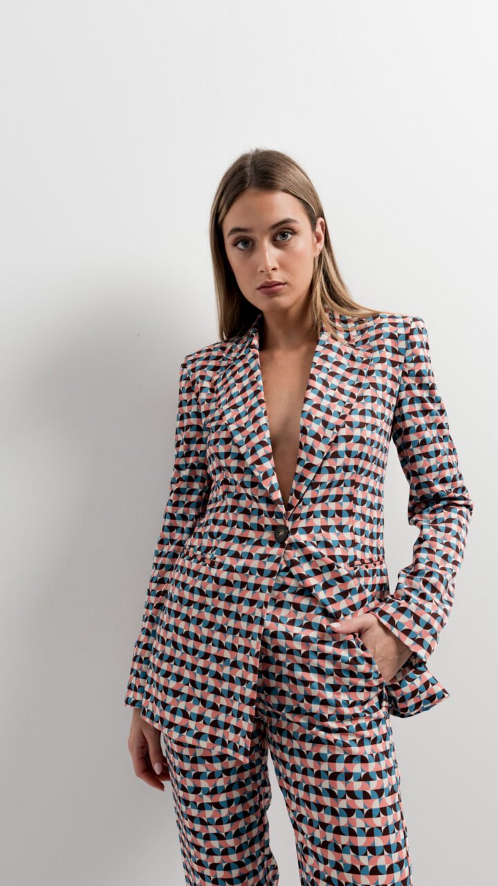 BLAZER  ESTAMPADA